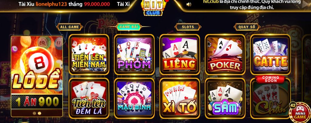 Đánh giá Game Slot trong Hitclub Trải nghiệm tuyệt vời cho người yêu thích cờ bạc trực tuyến